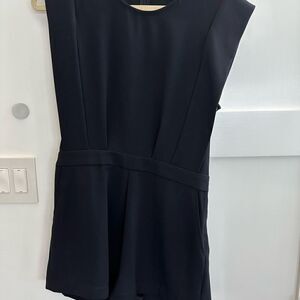 IRO black sleeveless romper. Size 40 or 6